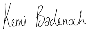 Kemi Badenoch Signature